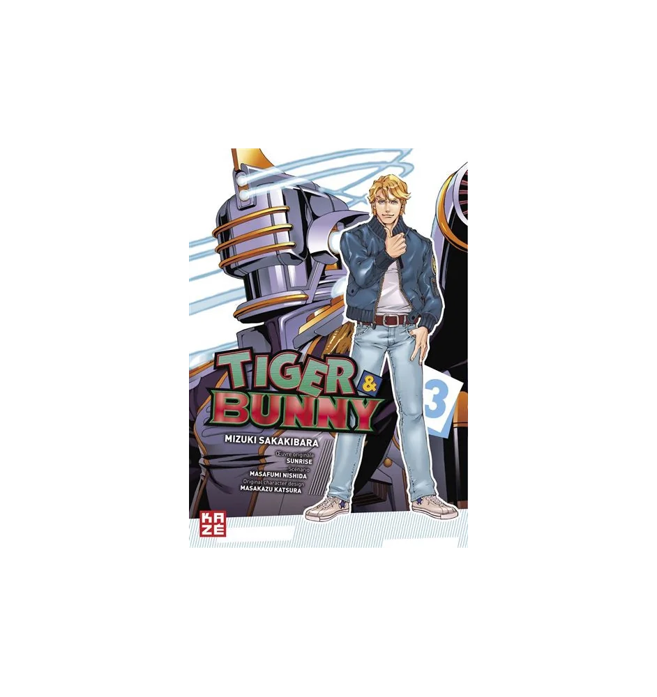 Manga Tiger & Bunny tome 3
