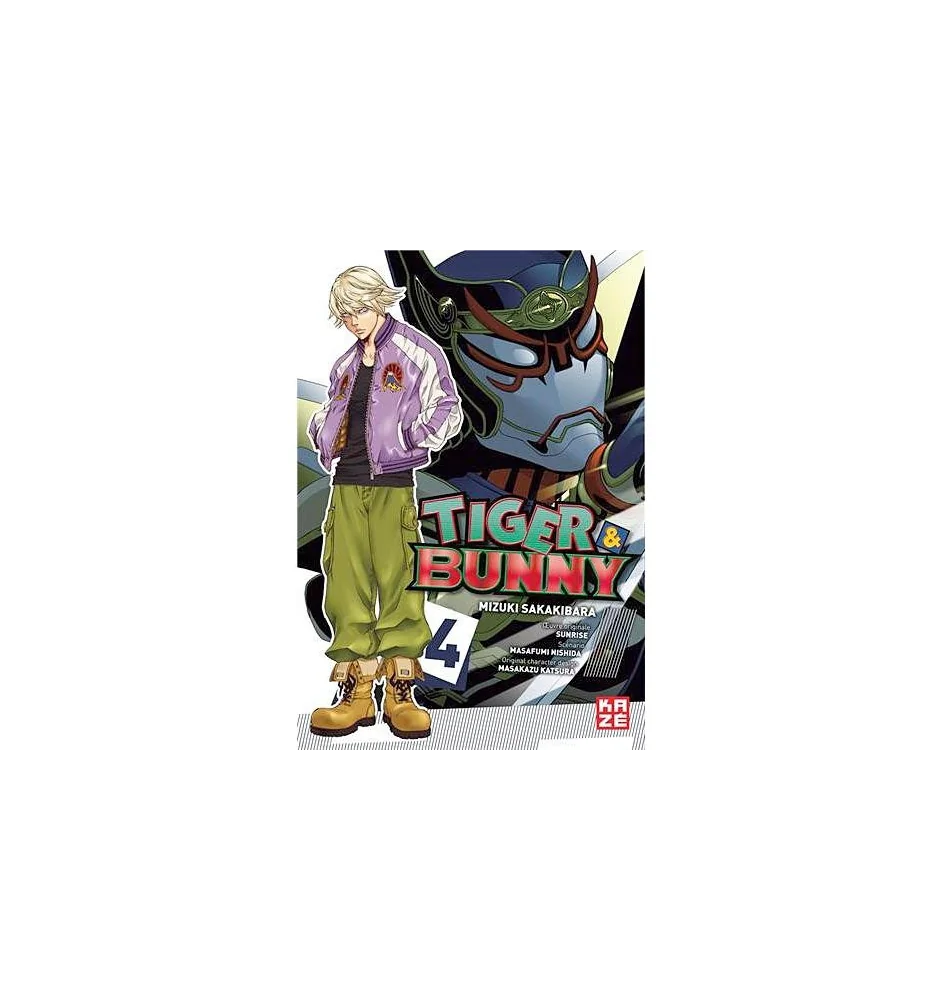 Manga Tiger & Bunny tome 4