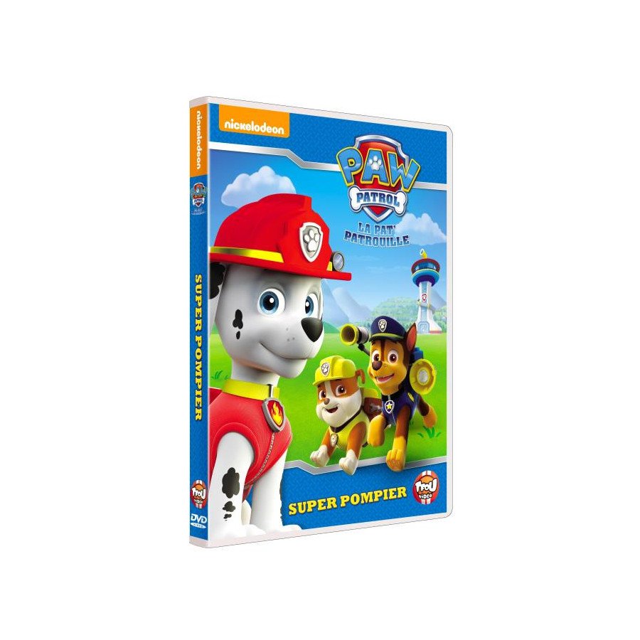 DVD pat patrouille super pompier