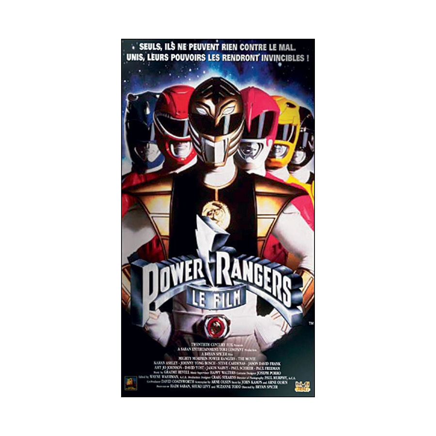 DVD Power rangers le film