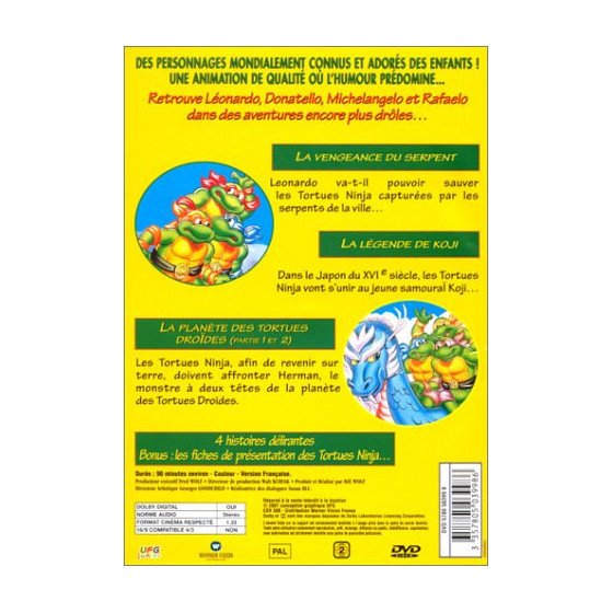 DVD Tortues ninja