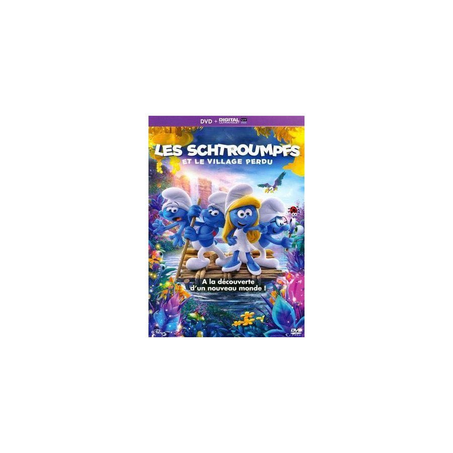 DVD les schtroumpfs et le village perdu
