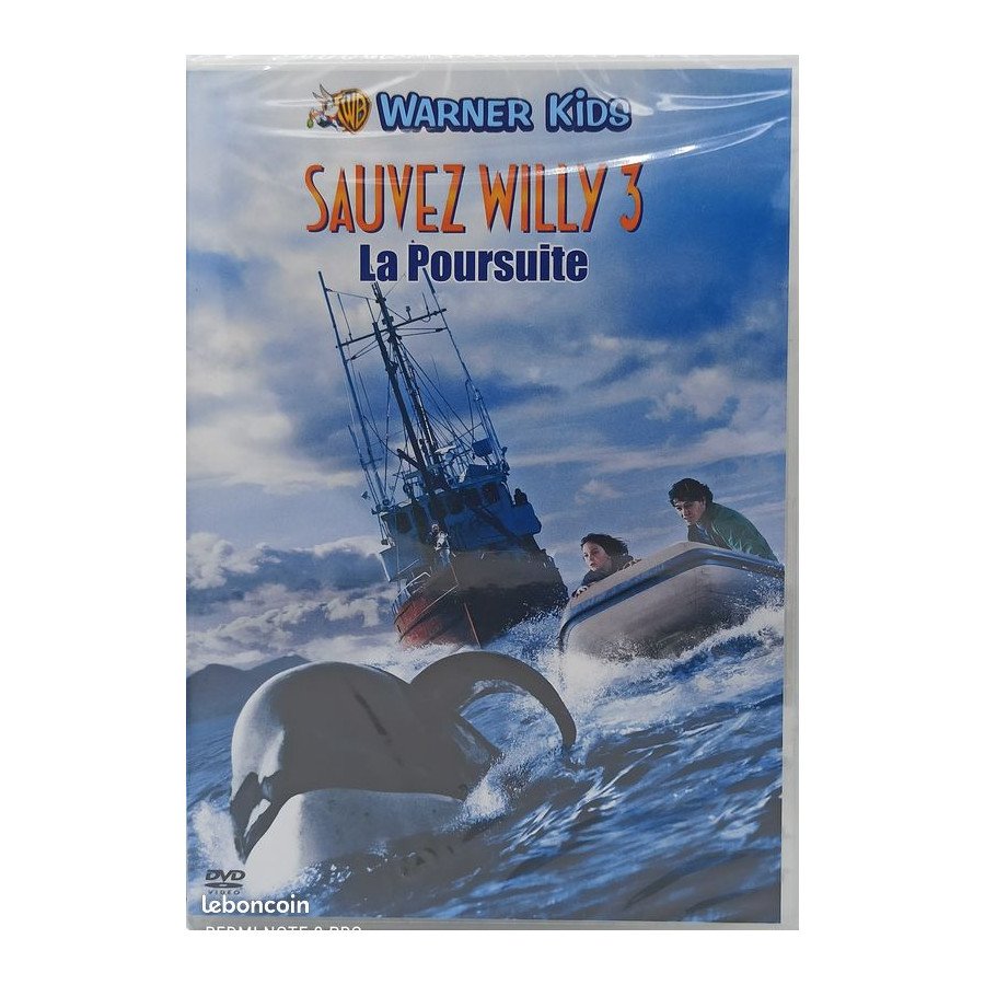DVD Sauvez Willy 3