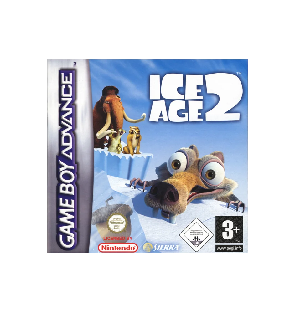 Game Boy Advance Ice Age 2 Cib Sans Cale Eur