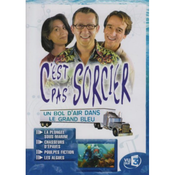 DVD C'est Pas Sorcier Le Bol D'air Dans Le Grand Bleu