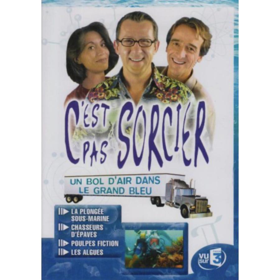 DVD C'est Pas Sorcier Le Bol D'air Dans Le Grand Bleu