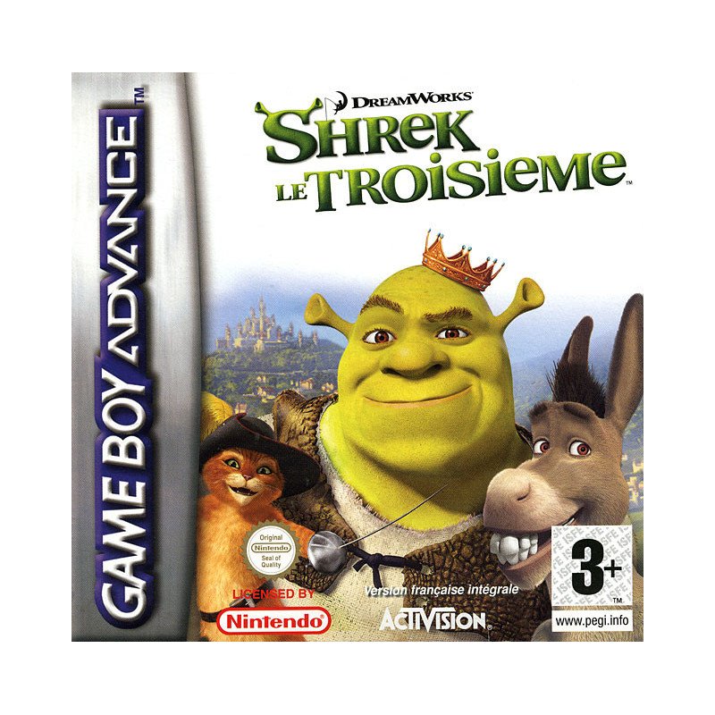Game Boy Advance Shrek Le Troisieme Cib Fra