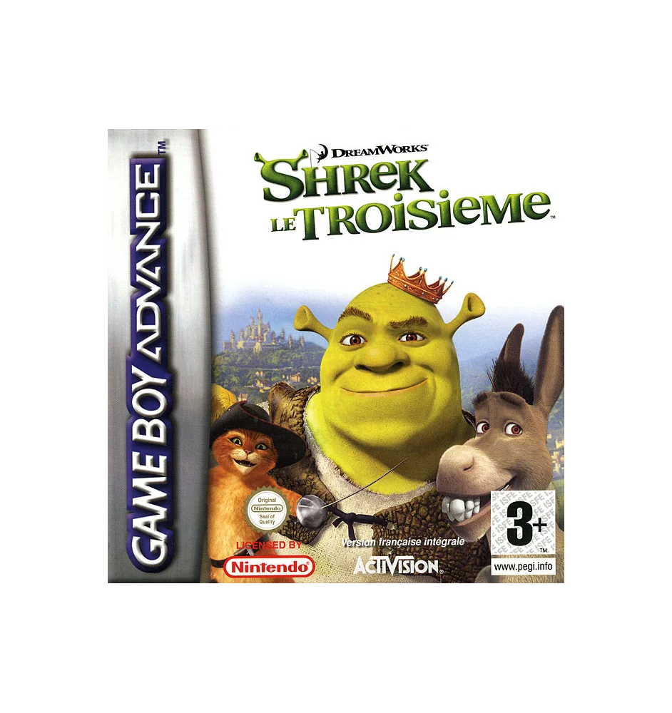 Game Boy Advance Shrek Le Troisieme Cib Fra