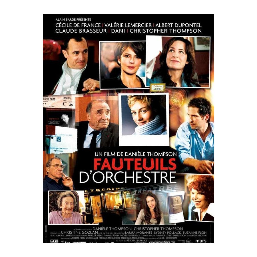 DVD Fauteuils d'Orchestre