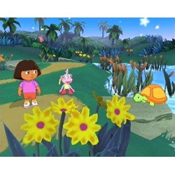 PS2 Dora Voyage Sur La Planete Violette Cib
