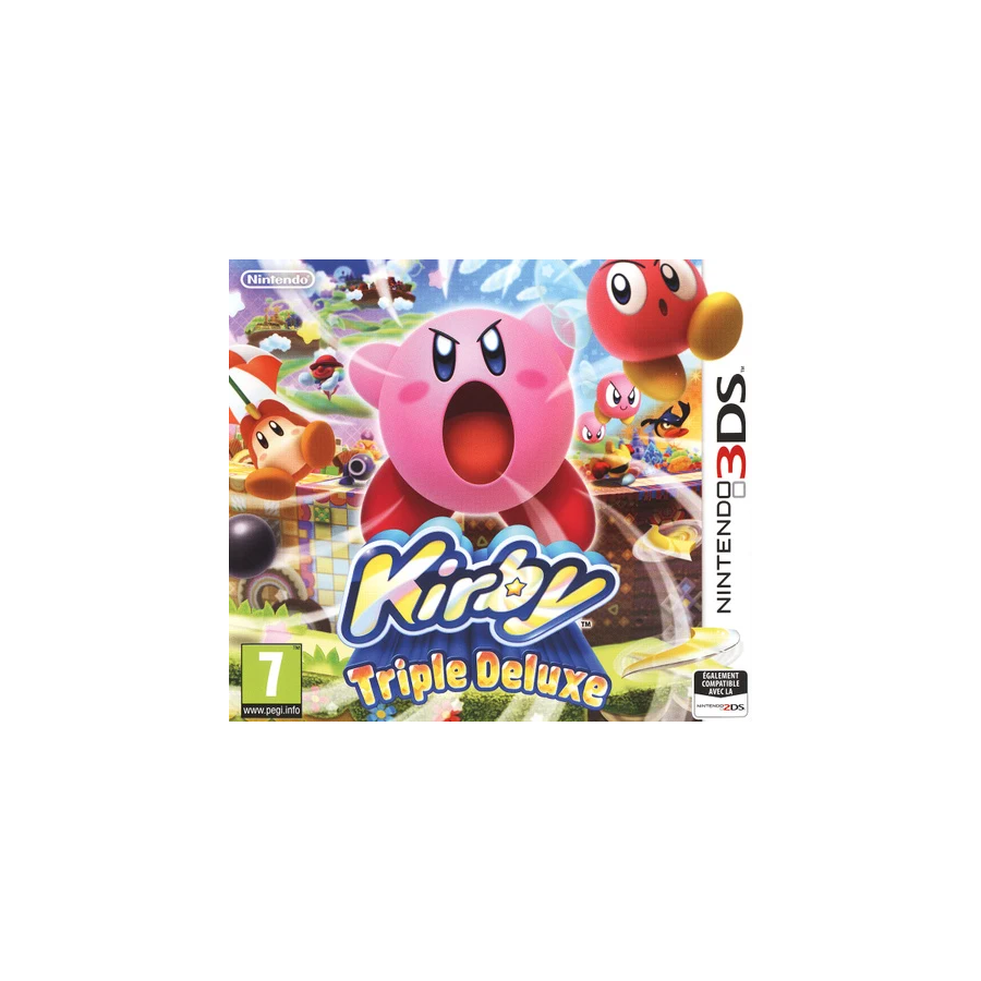 3DS Kirby Triple Deluxe Cib