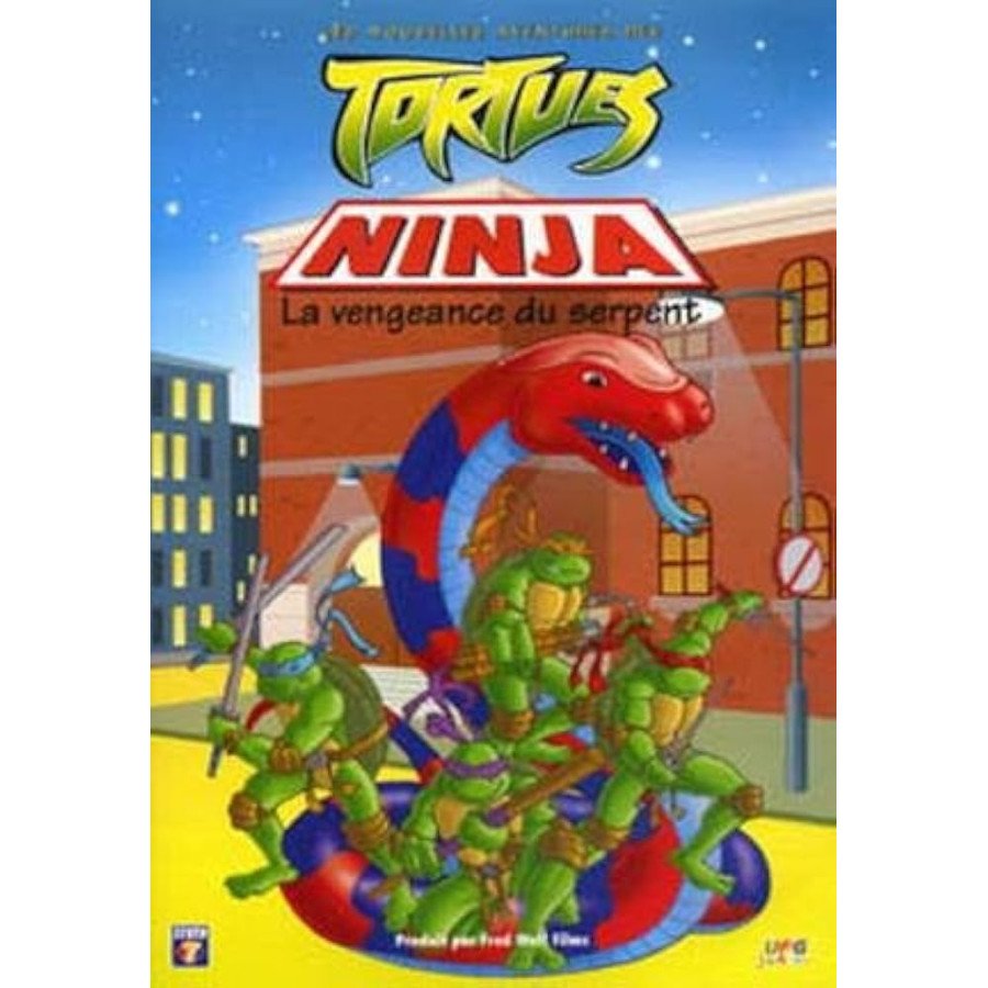 DVD Tortues Ninja La Vengeance Du Serpent