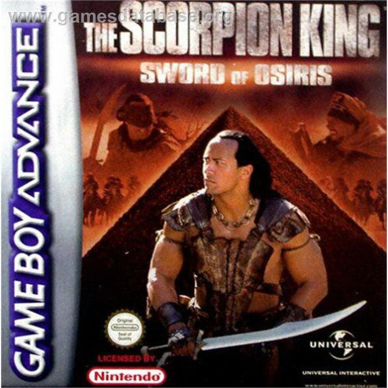 Game Boy Advance The Scorpion King Cib Sans Cale Eur