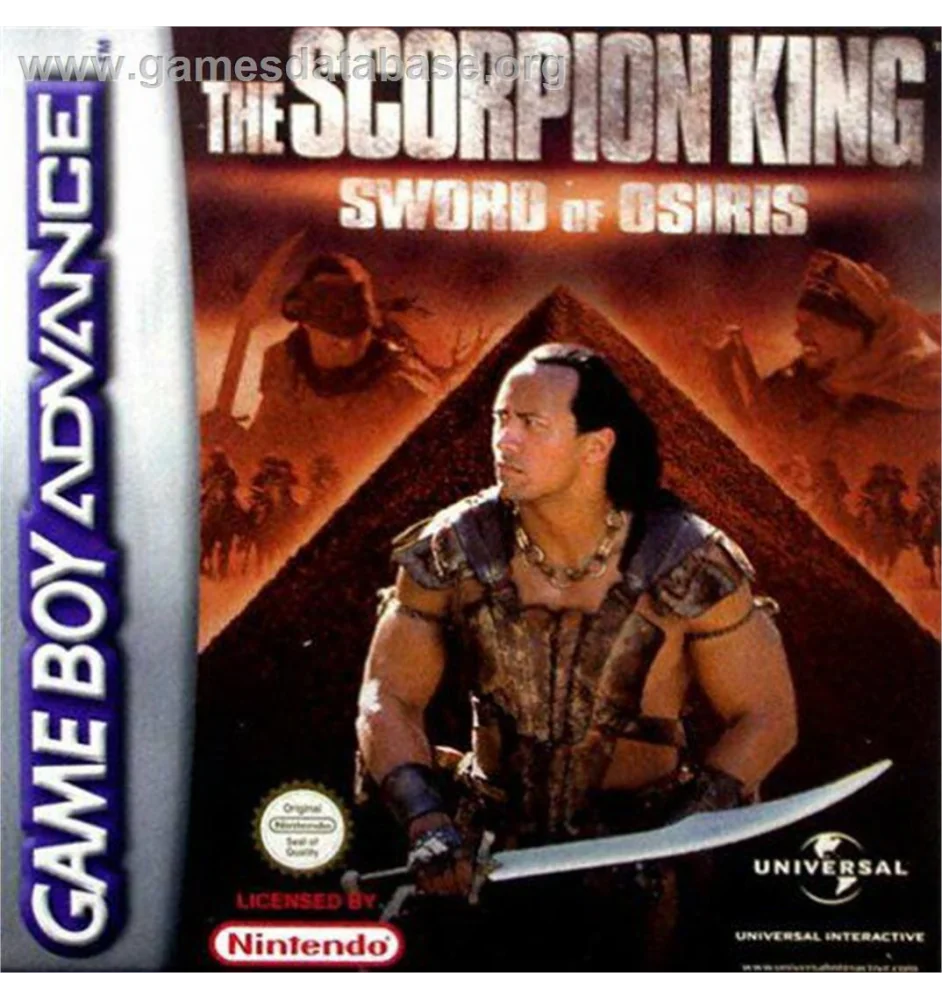 Game Boy Advance The Scorpion King Cib Sans Cale Eur