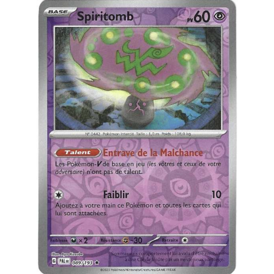 Spiritomb 089/193 Reverse