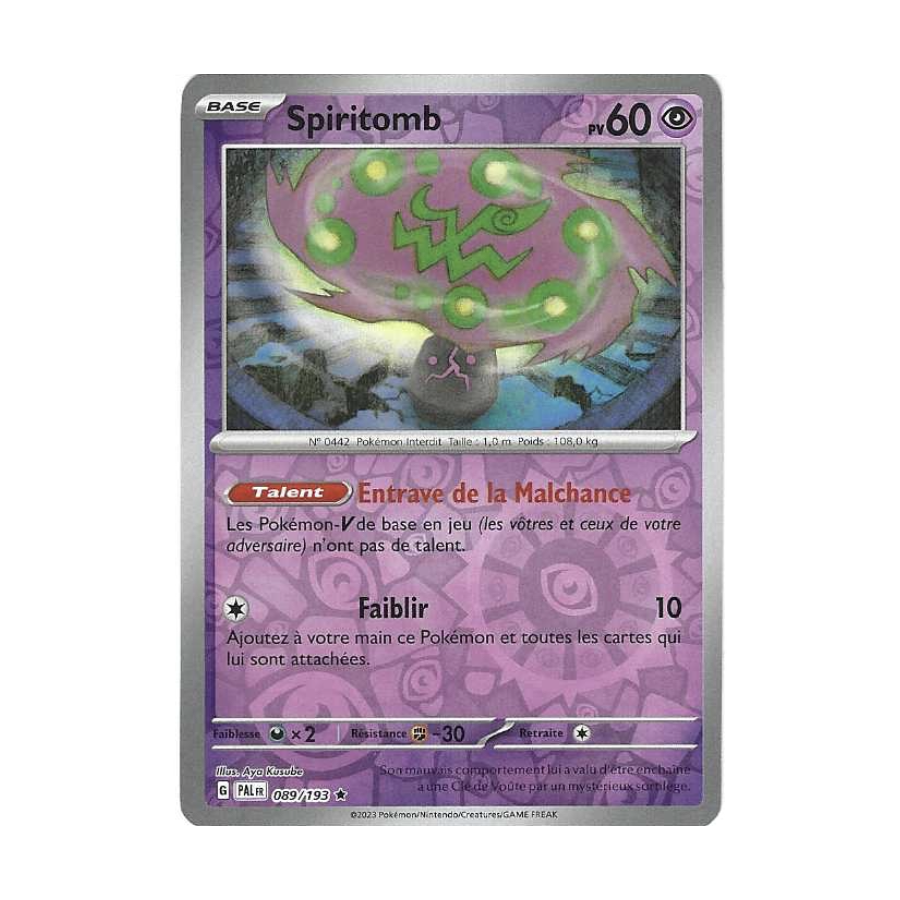 Spiritomb 089/193 Reverse