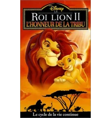 VHS Le roi lion 2 l'honneur de la tribu