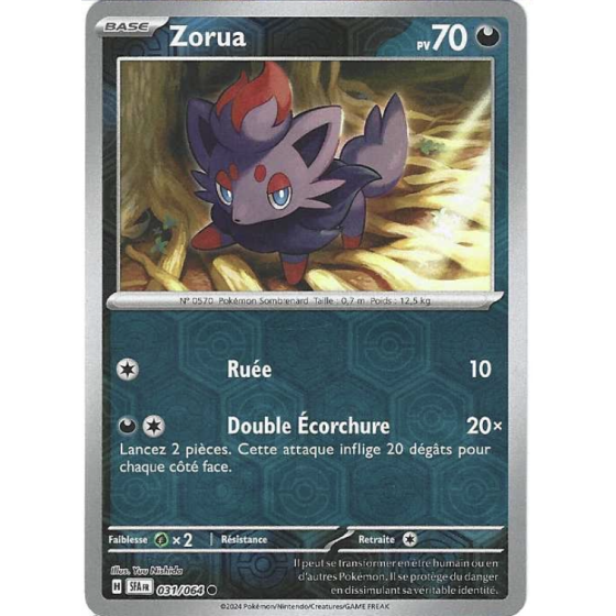 Zorua 031/064 Reverse