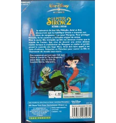 VHS La petite sirène 2 retour à l'ocean