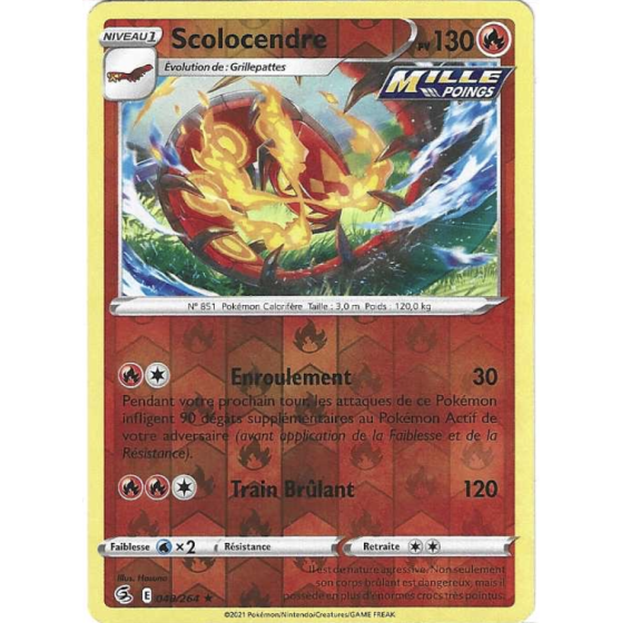 Scolocendre 048/264 Reverse