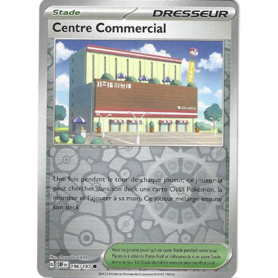 Dresseur Centre Commercial 196/197 Reverse