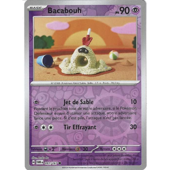 Bacabouh 091/167 Reverse