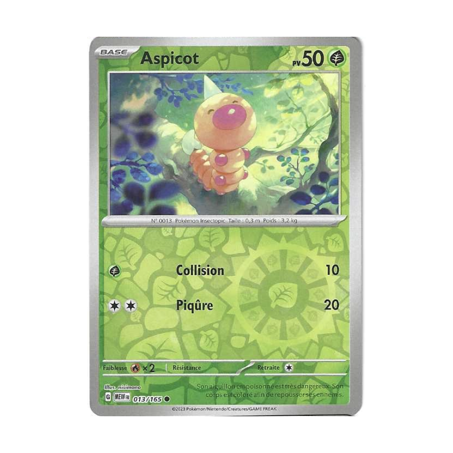 Aspicot 013/165 Reverse