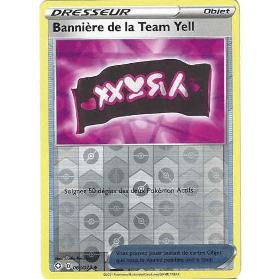 Dresseur Bannière de la team Yell 063/072 Reverse