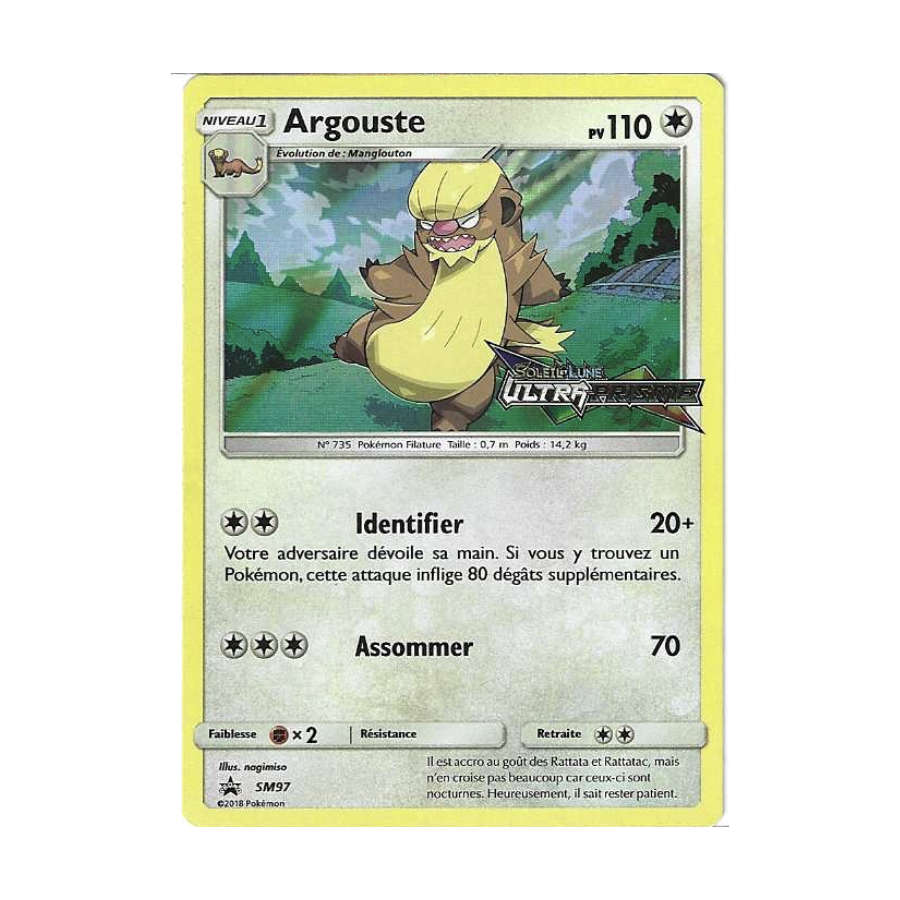 Argouste SM97 Promo Stamp