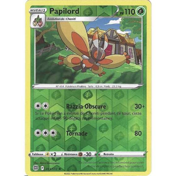 Papilord 011/172 Reverse