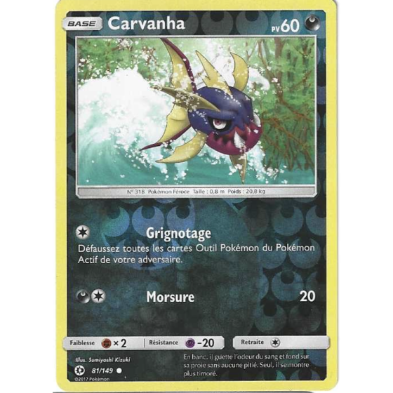 Carvanha 81/149 Reverse