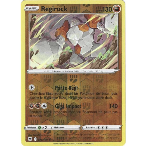 Regirock 075/189 Reverse