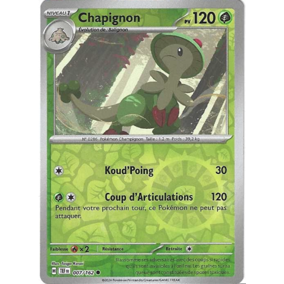 Chapignon 007/162 Reverse