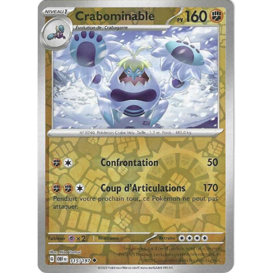 Crabominable 115/197 Reverse