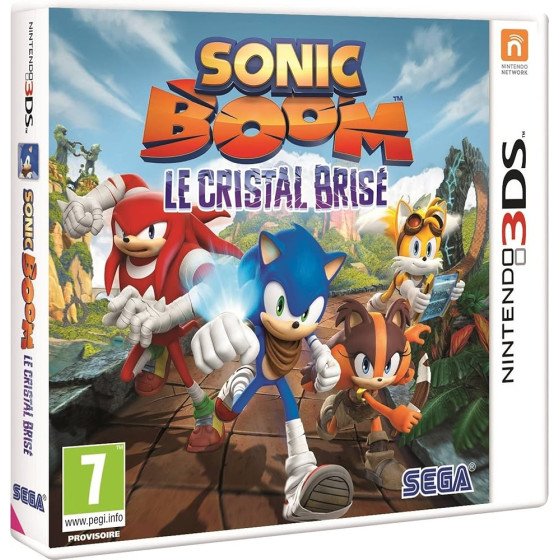 3DS Sonic Boom le cristal brisé cib