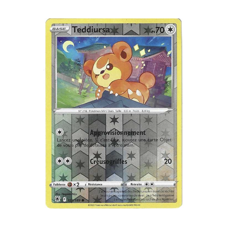 Teddiursa 122/189 Reverse