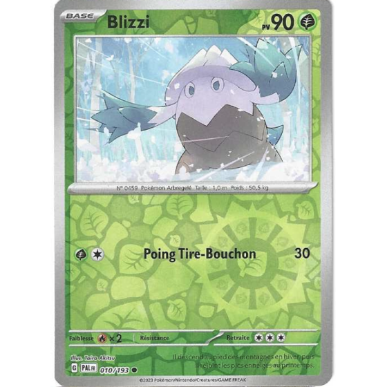 Blizzi 010/193 Reverse