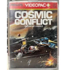Videopac + 11 cosmic conflict philips Cib