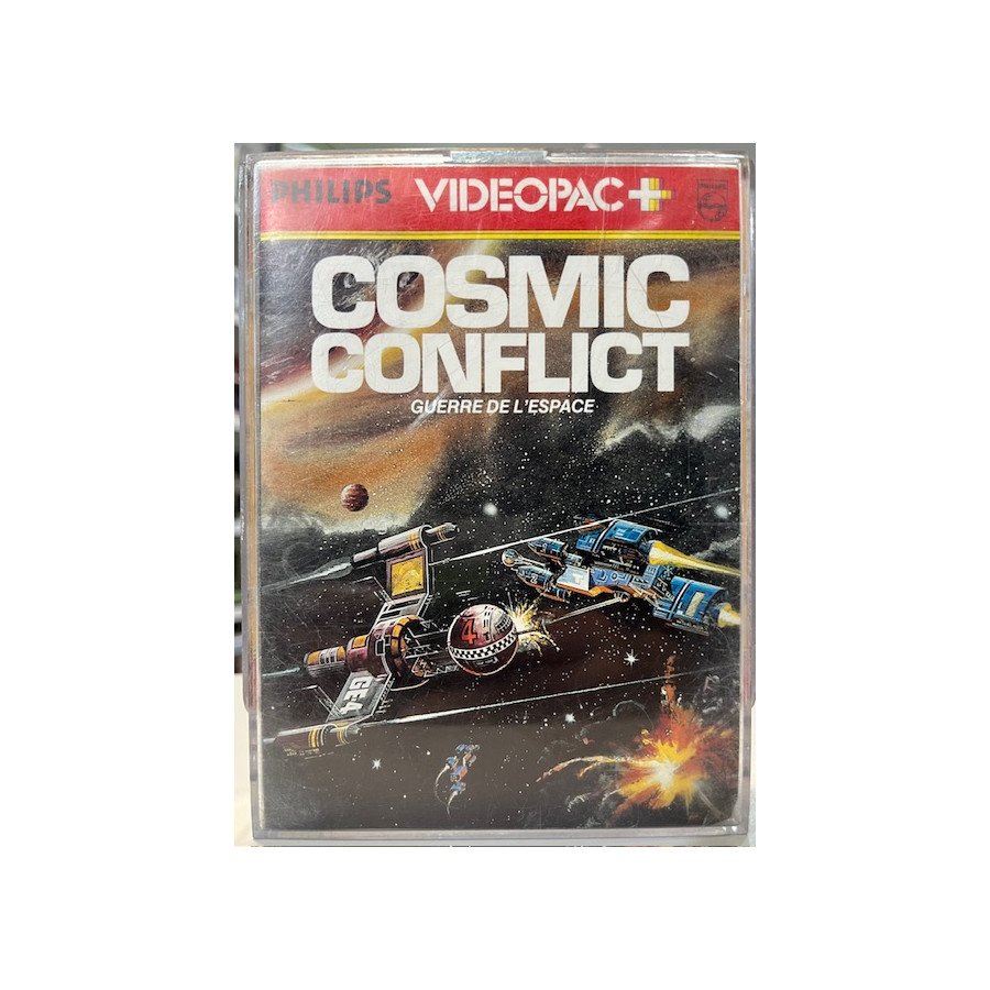 Videopac + 11 cosmic conflict philips Cib