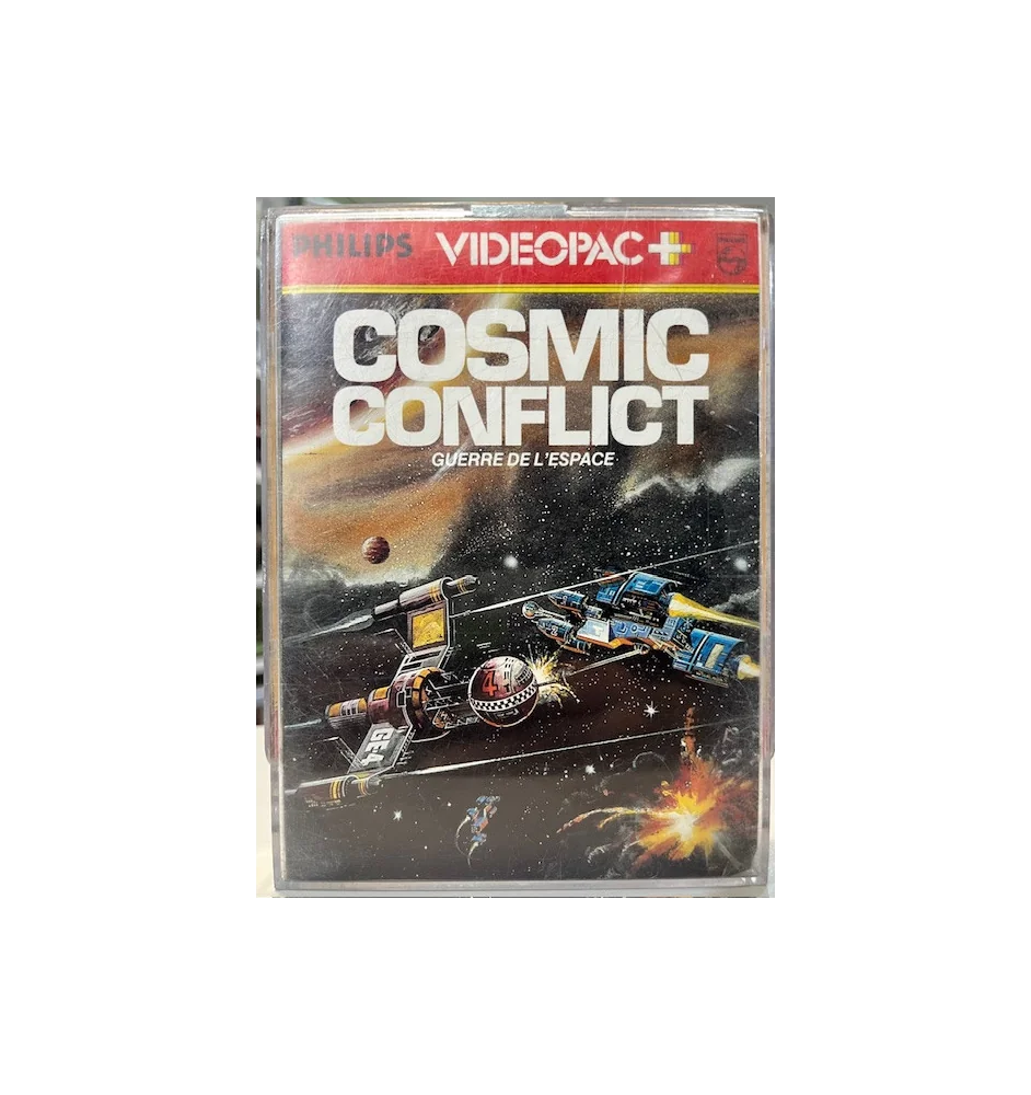 Videopac + 11 cosmic conflict philips Cib
