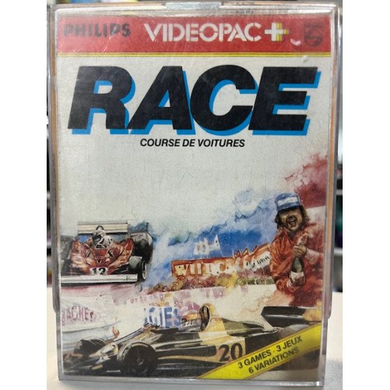 Videopac + 1 Race course de voitures philips Cib