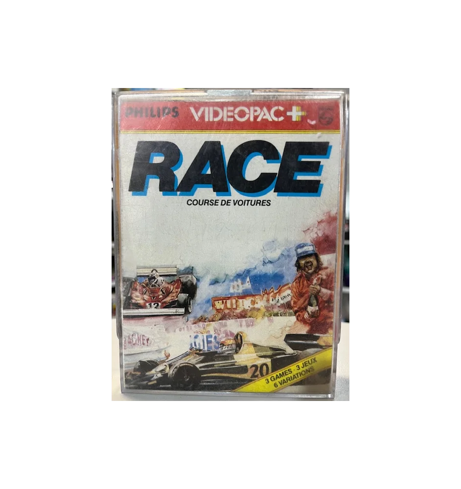 Videopac + 1 Race course de voitures philips Cib