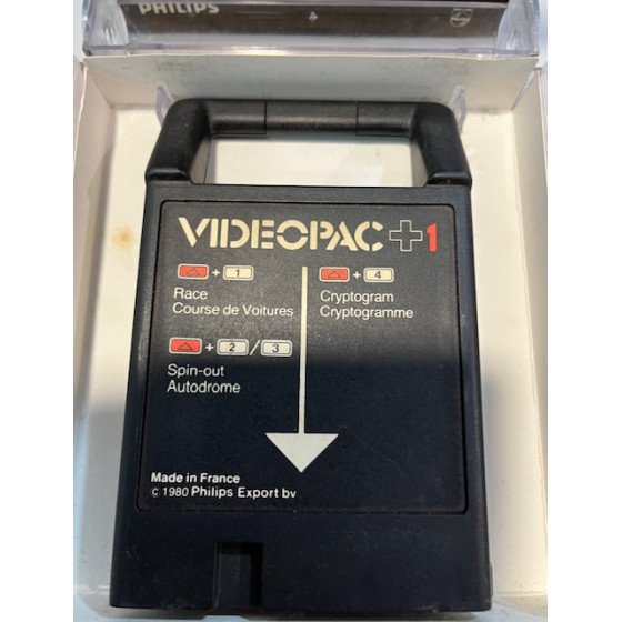 Videopac + 1 Race course de voitures philips Cib
