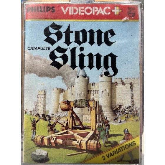 Videopac + 20 Catapulte stone sling Philips Cib