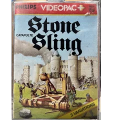 Videopac + 20 Catapulte stone sling Philips Cib