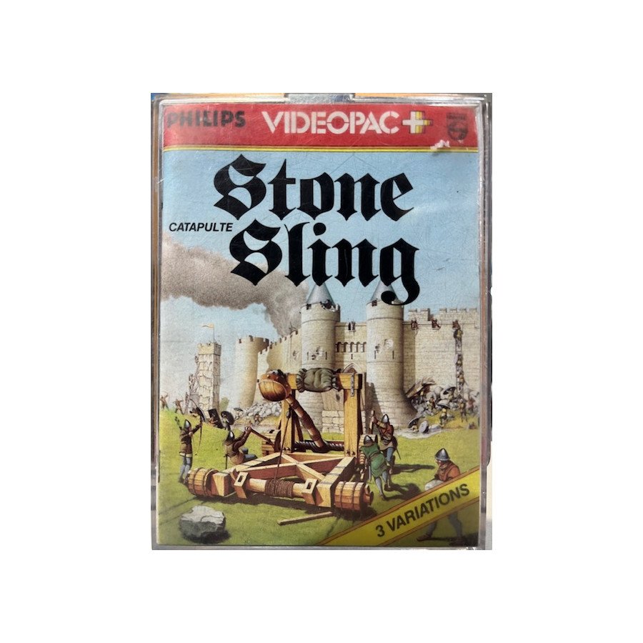 Videopac + 20 Catapulte stone sling Philips Cib