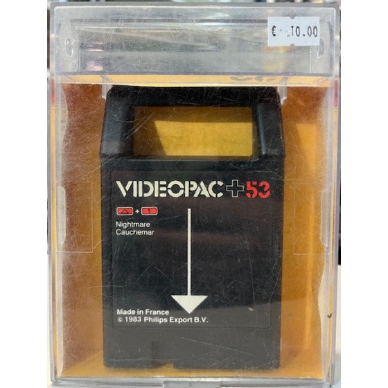 Videopac + 53 Nightmare cauchemar philips SN