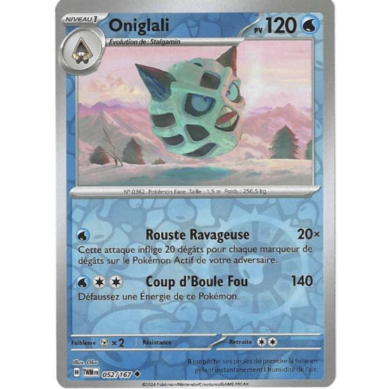 Oniglali 052/167 reverse