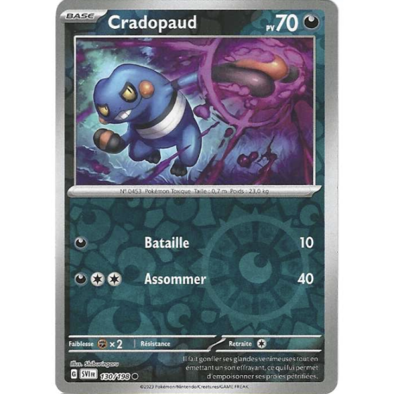 Cradopaud 130/198 Reverse