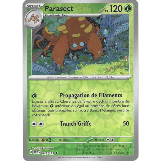 Parasect 047/165 Reverse